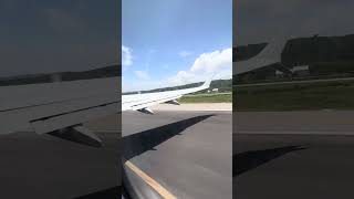 Taking off from Sangster International Airport Montego Bay Jamaica 2023 [upl. by Norene]