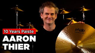 PAISTE CYMBALS  Aaron Thier [upl. by Nwad]