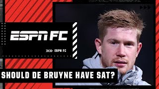 Was it a MISTAKE starting Kevin De Bruyne against Swindon  ESPN FC [upl. by Azrim]