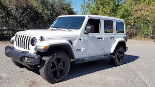 SOLD  USED 2022 JEEP WRANGLER UNLIMITED SAHARA ALTITUDE 4X4 at Five Star CJDR Mazda USED PW [upl. by Apollus]