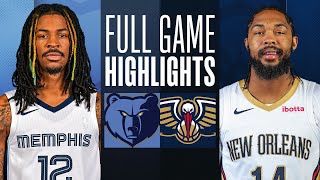 GRIZZLIES at PELICANS  FULL GAME HIGHLIGHTS  December 19 2023 [upl. by Winthrop157]