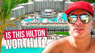 Hilton Cancun Mar Caribe AllInclusive Resort  IS THIS A REAL 5STAR HOTEL [upl. by Sualkin]