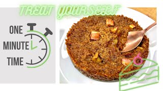 SCHNELLE UND EINFACHE Rezepte  Rhabarber Crumble Kuchen mit Kokosblütenzucker Streusel 4 ZUTATEN [upl. by Yvon]