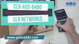 4K HDMI KVM extender CLR AVS 6460 [upl. by Siriso469]