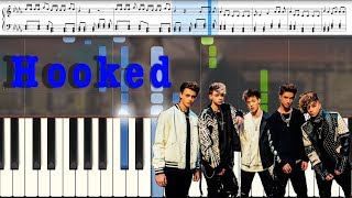 Hooked  Why Dont We  Piano Tutorial [upl. by Yelyak]