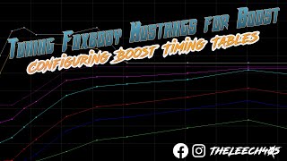 Configure Boost Timing Tables  Tuning Foxbody Mustangs for Boost with Moates QuarterHorse Part 4 [upl. by Zima146]