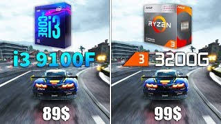 Ryzen 3 3200G vs Core i3 9100F Test in 8 Games [upl. by Corissa559]