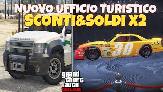 NUOVO UFFICIO TURISTICO E NUOVO VEICOLO GUARDIA FORESTALE AGGIORNAMENTO SETTIMANALE GTA ONLINE [upl. by Adlev]