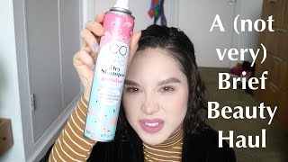 A Not Very Brief Beauty Haul highendampdrugstore [upl. by Nilrah607]