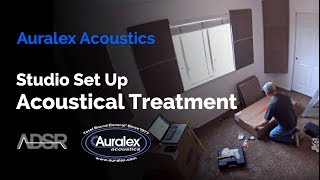 Studio Set Up with Auralex Acoustics amp WIN a 1000 Home Studio Kit see description [upl. by Yenreit]