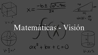 Matemáticas  visión [upl. by Wallie840]