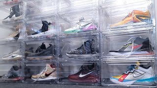 Heavy duty clear plastic shoe box [upl. by Rafaellle]