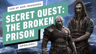 God of War Ragnarok  Secret Side Quest The Broken Prison PostGame Spoilers [upl. by Noorah]