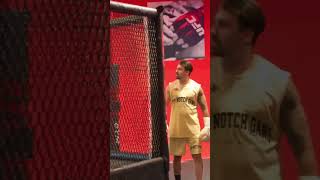 Guy Gets HUMBLED by UFC Fighter ufc prank mma boxing fighting mindset [upl. by Nnayrrehs]