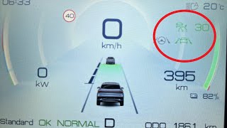 ATTO 3 Adaptive Cruise Control [upl. by Stockmon]