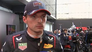 Max Verstappen I dont understand  Post Qualifying Interview 2024 Sao Paulo GP [upl. by Pompea221]