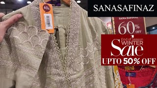 Sana Safinaz Sale 60 OFF ll Sanasafinaz sale 2024🔥🔥 [upl. by Alyakem923]