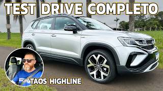 VW TAOS HIGHLINE 2024  Ganhou Equipamentos Para Ficar Ainda Melhor [upl. by Camille550]