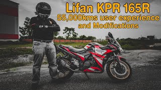 Lifan KPR 165R  55000kms  User Experience and Modifications Discussions [upl. by Awe]