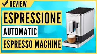 Espressione 8212S Fully Automatic Espresso Machine Review [upl. by Ayatan168]