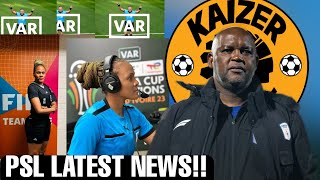 PITSO MOSIMANE GOODNEWS  KAIZER CHIEFS ANNOUNCED  VAR GREAT NEWS [upl. by Acirem]