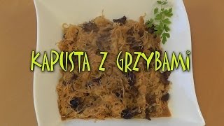 Kapusta z grzybami  Smakkujawpl HD [upl. by Dnumde35]