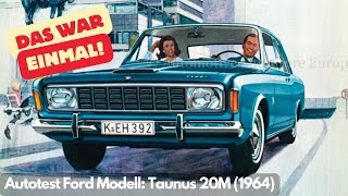 Autotest Neues Ford Modell Taunus 20M 1964 [upl. by Atiuqan]