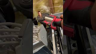 Milwaukee M18 press using Mueller ACR fittings [upl. by Capone]