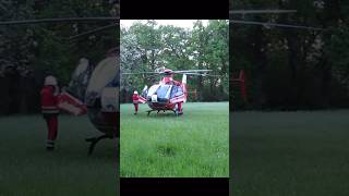 EC135 helicopter starting up  H135 shortsvideo rotorcraft shorts [upl. by Yelwah687]