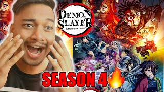 Finally Demon Slayer Season 4 is Here🔥 Hashira Training Arc Trailer amp Release Date is Here [upl. by Yrelav]