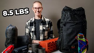 The Ultimate Ultralight Backpacking Gear Kit 85lb Base Weight [upl. by Aleira]