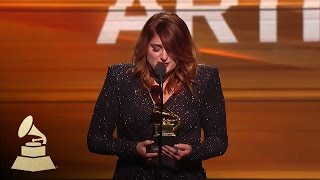 Meghan Trainor  Best New Artist  58th GRAMMYs [upl. by Janos727]