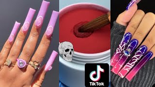 Tiktok Acrylic Nails SCARY STORYTIME Compilation [upl. by Ynos]