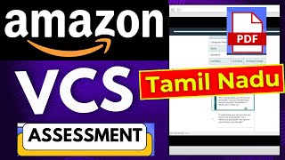 Amazon Virtual Customer Service Online Test  Work From Home Jobs Tamil Nadu  Amazon Vcs Tamil Nadu [upl. by Naujid]