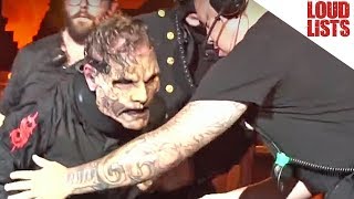 Top 10 Craziest Slipknot Moments [upl. by Shulins]