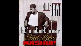 Miles Jaye  Lets Start Over  Dj Cutty Cut Mashup [upl. by Rehsa]