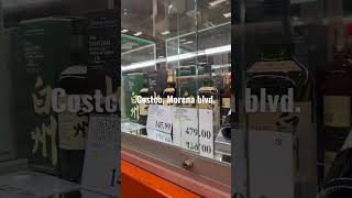 Hakushu 18 Yamazaki 12 Hakushu 12  Costco Morena Blvd [upl. by Ahsercal224]