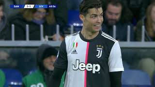 Cristiano Ronaldo vs Sampdoria  2019 HD 1080i [upl. by Norret84]