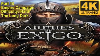 Armies of Exigo  4K60FPS  Empire Campaign  Hard  Part 10  The Long Dark [upl. by Atina641]