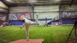 Max Meyer RHP 2025 Uncommited Pitching highlights [upl. by Eicaj959]