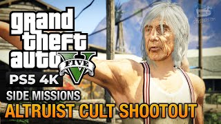 GTA 5 PS5  Altruist Cult Shootout Altruist Acolyte Achievement  Trophy [upl. by Marve]