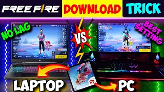 HOW TO DOWNLOAD FREE FIRE IN LAPTOP  FREE FIRE DOWNLOAD PC  LAPTOP ME FF KAISE DOWNLOAD KARE 2024 [upl. by Sumedocin170]