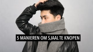 5 MANIEREN OM EEN SJAAL TE KNOPEN  JASON CHEUNG [upl. by Donia]