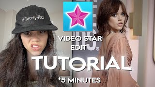 how to make a VideoStar edit in 5 minutes beginners tutorial transitions importing etc [upl. by Rothwell]