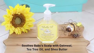 Bella B Bee Gone Cradle Cap Foaming Shampoo [upl. by Cochard172]