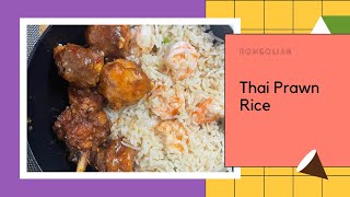 Prawn Thai Rice Easy to make thai rice at home [upl. by Pru]