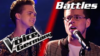 Simon amp Garfunkel  Bridge Over Troubled Water Vojtech vs George  The Voice of Germany  Battles [upl. by Peder]