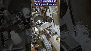 Understand Lathe machine Operations over Derlin workpiece through demonstration [upl. by Yemaj]