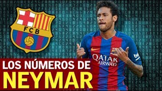 Los números de Neymar en el Barcelona  Diario AS [upl. by Attemaj767]