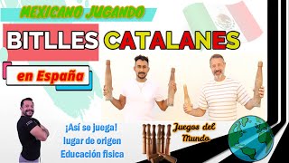 JUGANDO BITLLES CATALANES APRENDE A JUGAR MUY FACIL LUGAR DE ORIGEN [upl. by Gainer64]